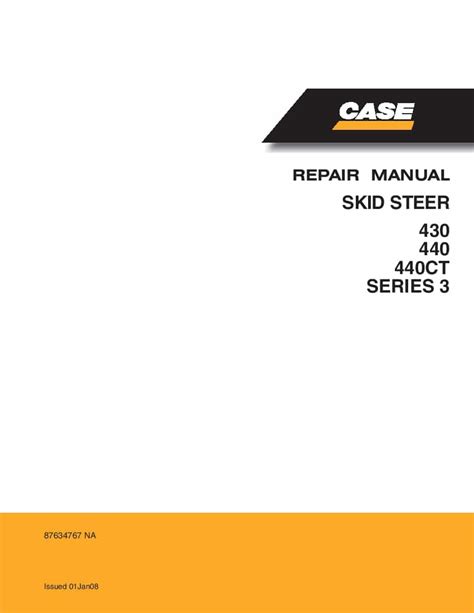 case 440 skid steer repair manual|case 440 series 3 troubleshooting.